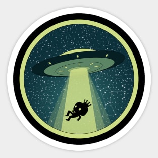 Funatic Abduction Sticker